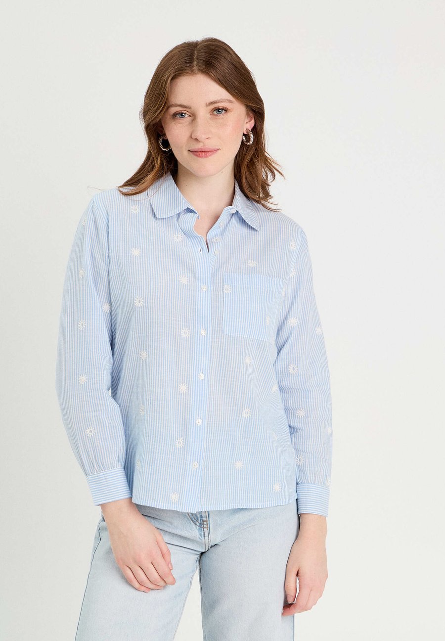 Блуза Cache Cache BESTICKTES LANGARM, Blanc/White
Блуза Cache Cache BESTICKTES LANGARM, Blanc/White