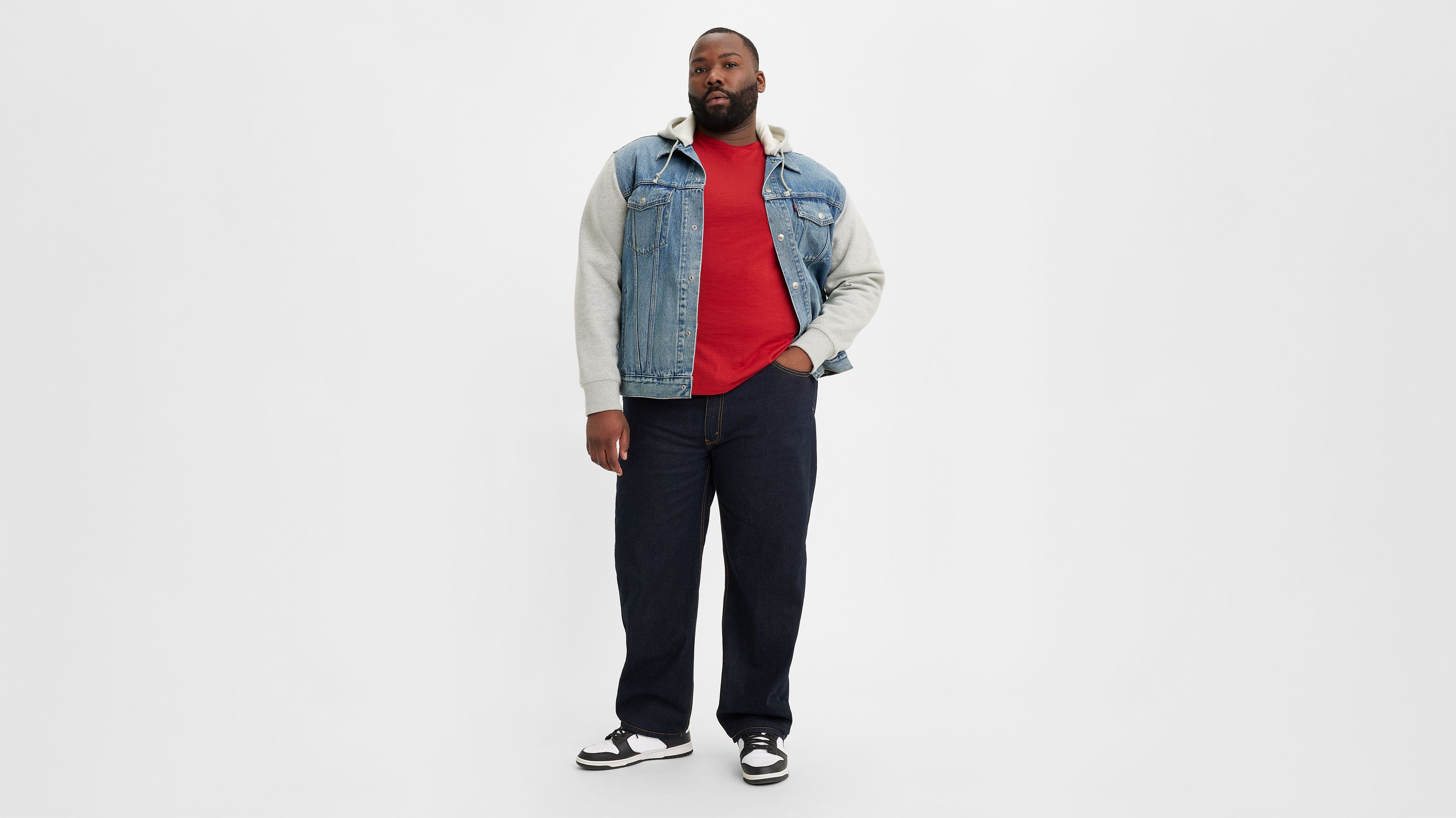 550 Свободные мужские джинсы (для больших и высоких) Levi's, цвет Rinse - Dark Wash - Stretch
550 Свободные мужские джинсы (для больших и высоких) Levi's, цвет Rinse - Dark Wash - Stretch