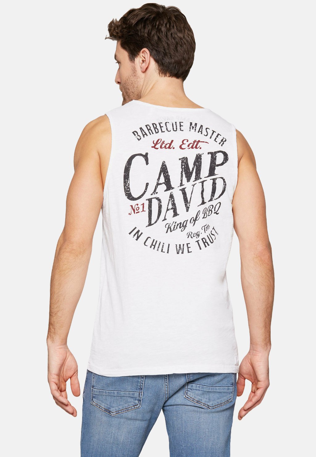 Майка USED LOOK Camp David, белый
Майка USED LOOK Camp David, белый