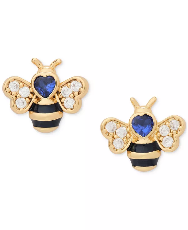 Серьги-Гвоздики в виде пчелы с кубическим цирконием золотистого оттенка Kate Spade New York, multi
Серьги-Гвоздики в виде пчелы с кубическим цирконием золотистого оттенка Kate Spade New York, multi
