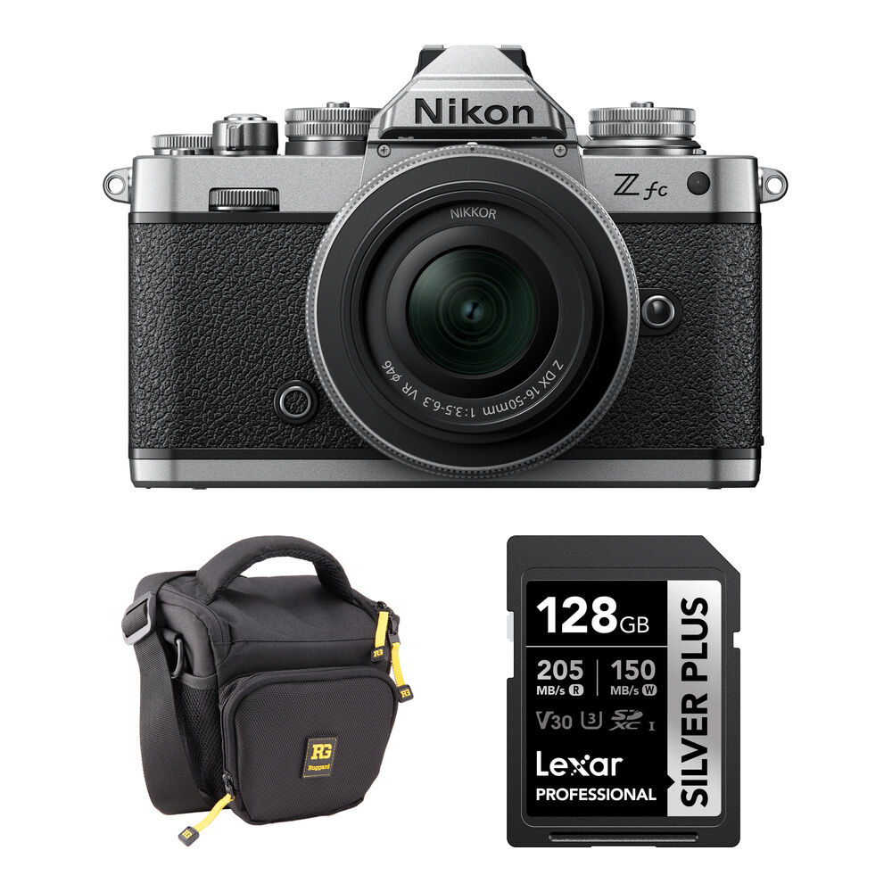 Беззеркальная камера Nikon Zfc Mirrorless Camera with 16-50mm f/3.5-6.3 Lens and
Беззеркальная камера Nikon Zfc Mirrorless Camera with 16-50mm f/3.5-6.3 Lens and