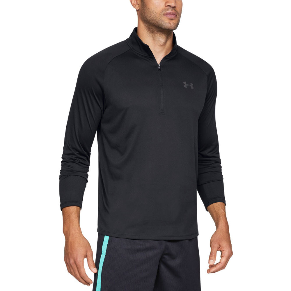 Спортивный топ Under Armour Tech Half Zip, черный
Спортивный топ Under Armour Tech Half Zip, черный