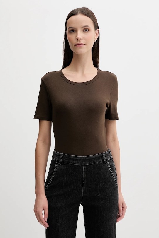 Хлопковая футболка United Colors Of Benetton, коричневый
Хлопковая футболка United Colors Of Benetton, коричневый