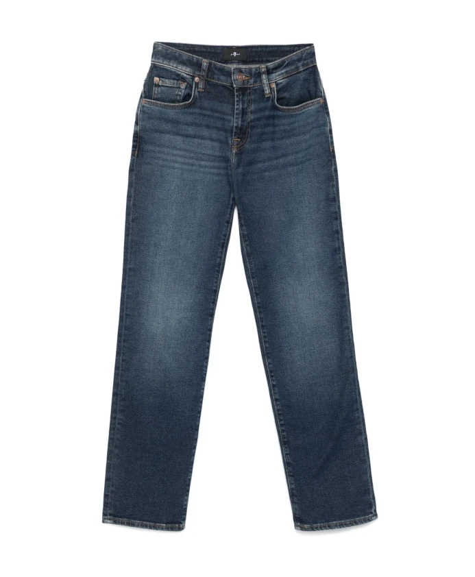 Синие джинсы с эффектом потертости 7 For All Mankind, синий
Синие джинсы с эффектом потертости 7 For All Mankind, синий