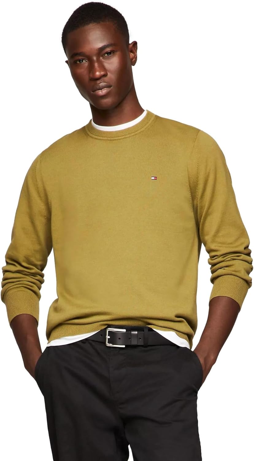 Мужской фирменный однотонный свитер с круглым вырезом TOMMY HILFIGER из коллекции 2025 года, Uniform Olive
Мужской фирменный однотонный свитер с круглым вырезом TOMMY HILFIGER из коллекции 2025 года, Uniform Olive
