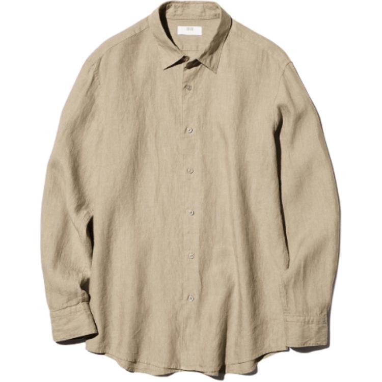 UNIQLO SS26 Рубашка мужская 34 Camel с заостренным воротником умеренная
UNIQLO SS26 Рубашка мужская 34 Camel с заостренным воротником умеренная