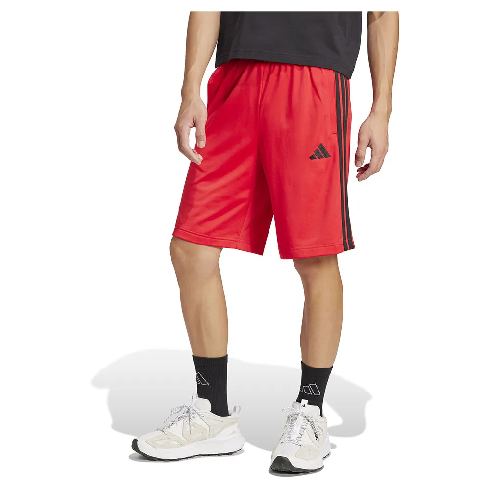 Шорты adidas 3 Stripes Tricot Regular Fit, красный 
Шорты adidas 3 Stripes Tricot Regular Fit, красный