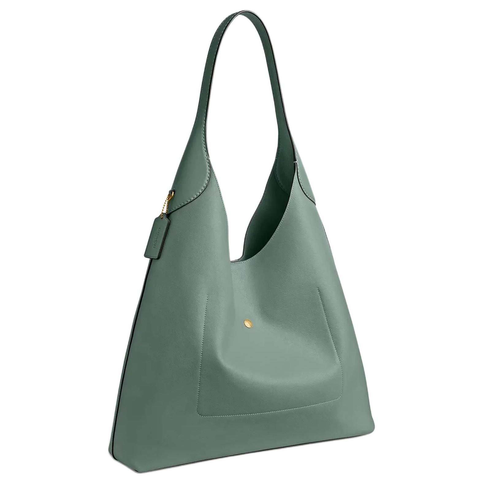 COACH Бруклин кожаная сумка через плечо среднего размера женская шалфей
COACH Бруклин кожаная сумка через плечо среднего размера женская шалфей