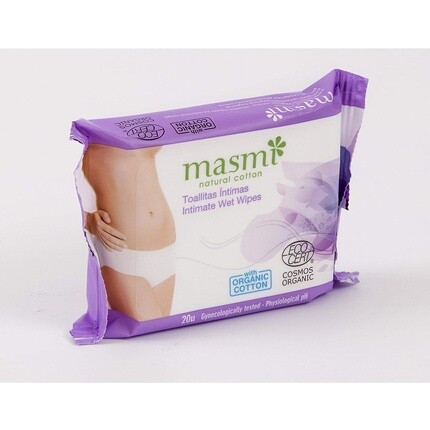 Салфетки для интимной гигиены из органического хлопка, 20 шт., Masmi Natural Cotton
Салфетки для интимной гигиены из органического хлопка, 20 шт., Masmi Natural Cotton