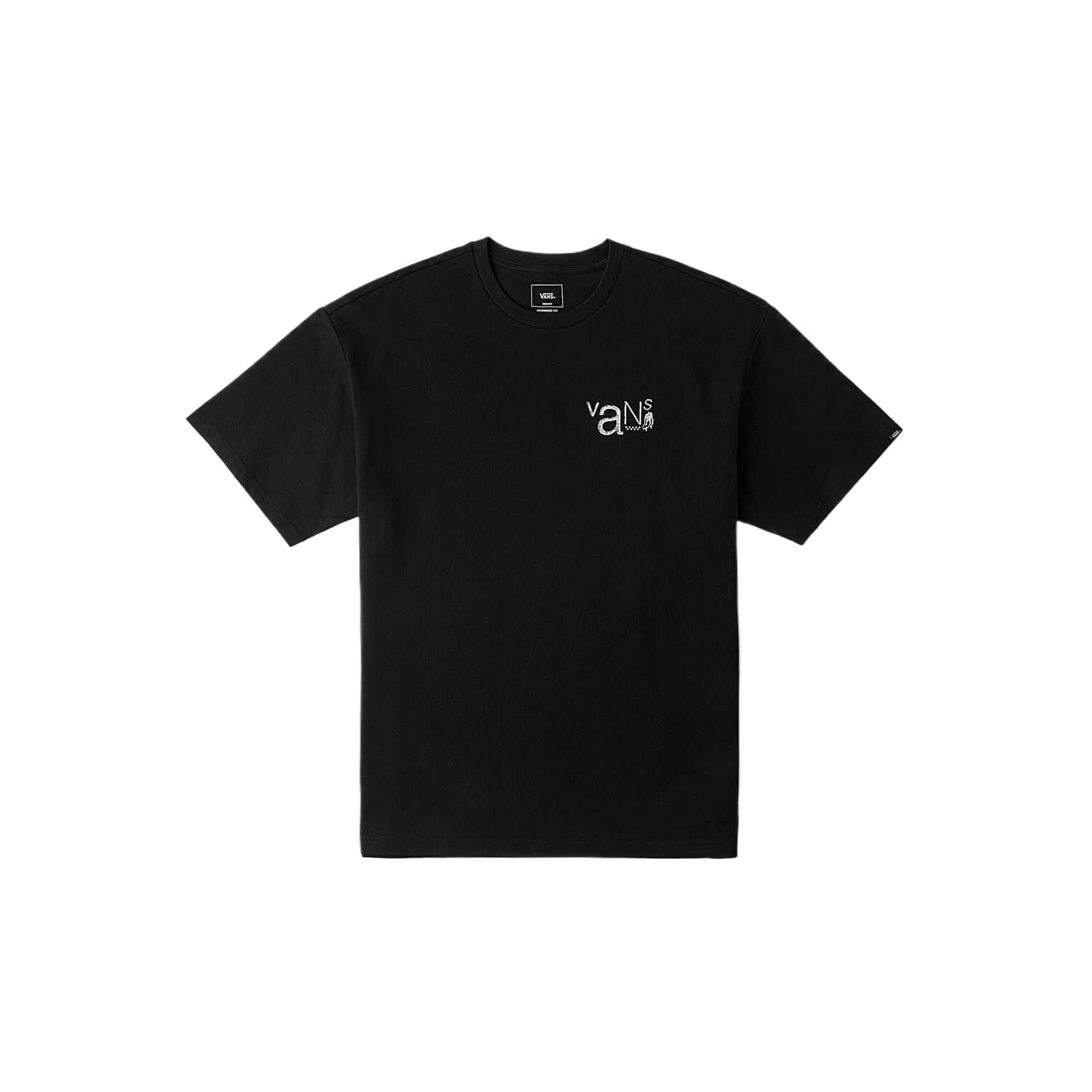 Футболка унисекс черная Vans, черный
Футболка унисекс черная Vans, черный