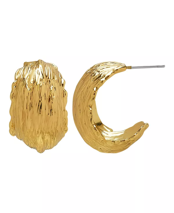 Массивные кованые серьги-гвоздики из 14-каратного золота Macy'S, gold
Массивные кованые серьги-гвоздики из 14-каратного золота Macy'S, gold