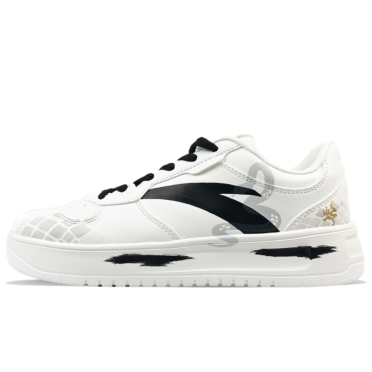 ANTA Кроссовки Life Collection с противоскользящей подошвой и амортизацией для скейтбординга мужские бело-черные, цвет White Black
ANTA Кроссовки Life Collection с противоскользящей подошвой и амортизацией для скейтбординга мужские бело-черные, цвет White Black