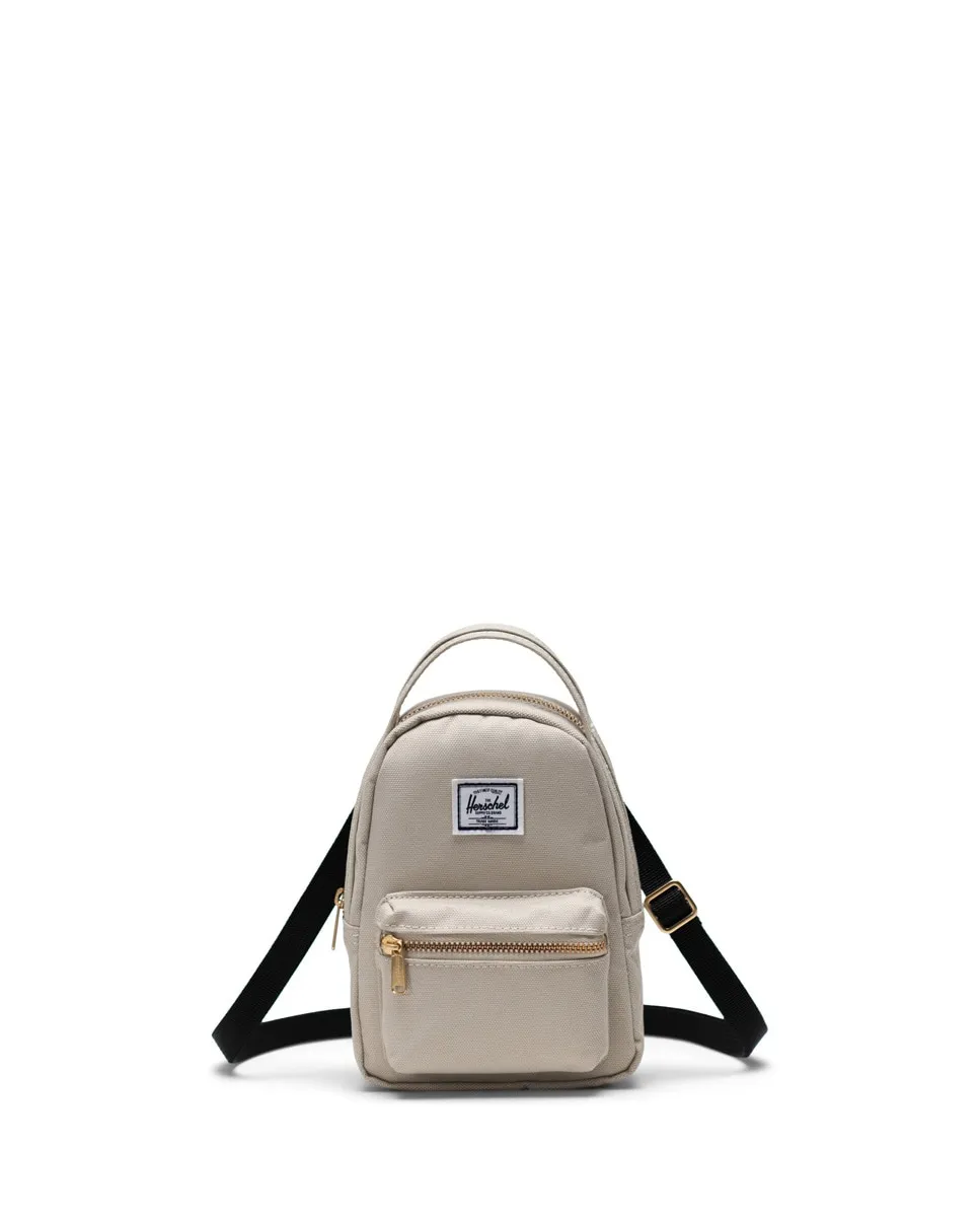 Женская сумка-бандо для мелочей 1,5 л из бежевой ткани Herschel, светло-коричневый
Женская сумка-бандо для мелочей 1,5 л из бежевой ткани Herschel, светло-коричневый