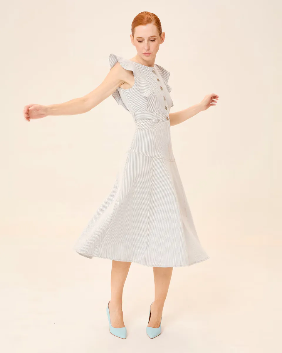 Миди-платье Lilou с квадратным вырезом и карманами Dolores Promesas, серый
Миди-платье Lilou с квадратным вырезом и карманами Dolores Promesas, серый