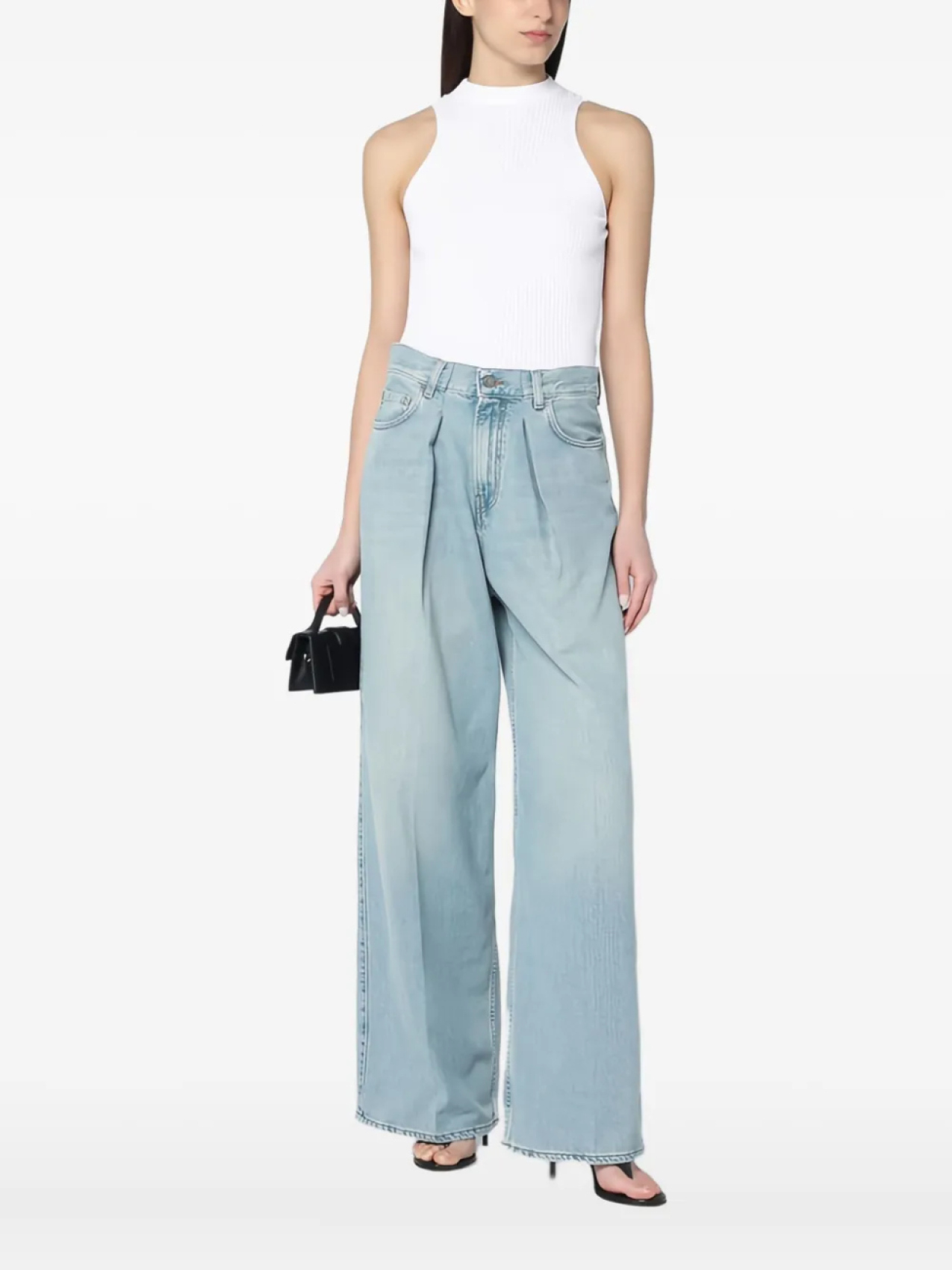 Хлопковый топ Роберто Коллина Roberto Collina, белый
Хлопковый топ Роберто Коллина Roberto Collina, белый