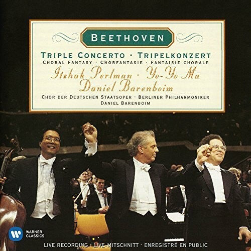 CD диск Beethoven / Perlman, Itzhak / Ma, Yo-Yo / Berliner: Triple Concerto
CD диск Beethoven / Perlman, Itzhak / Ma, Yo-Yo / Berliner: Triple Concerto