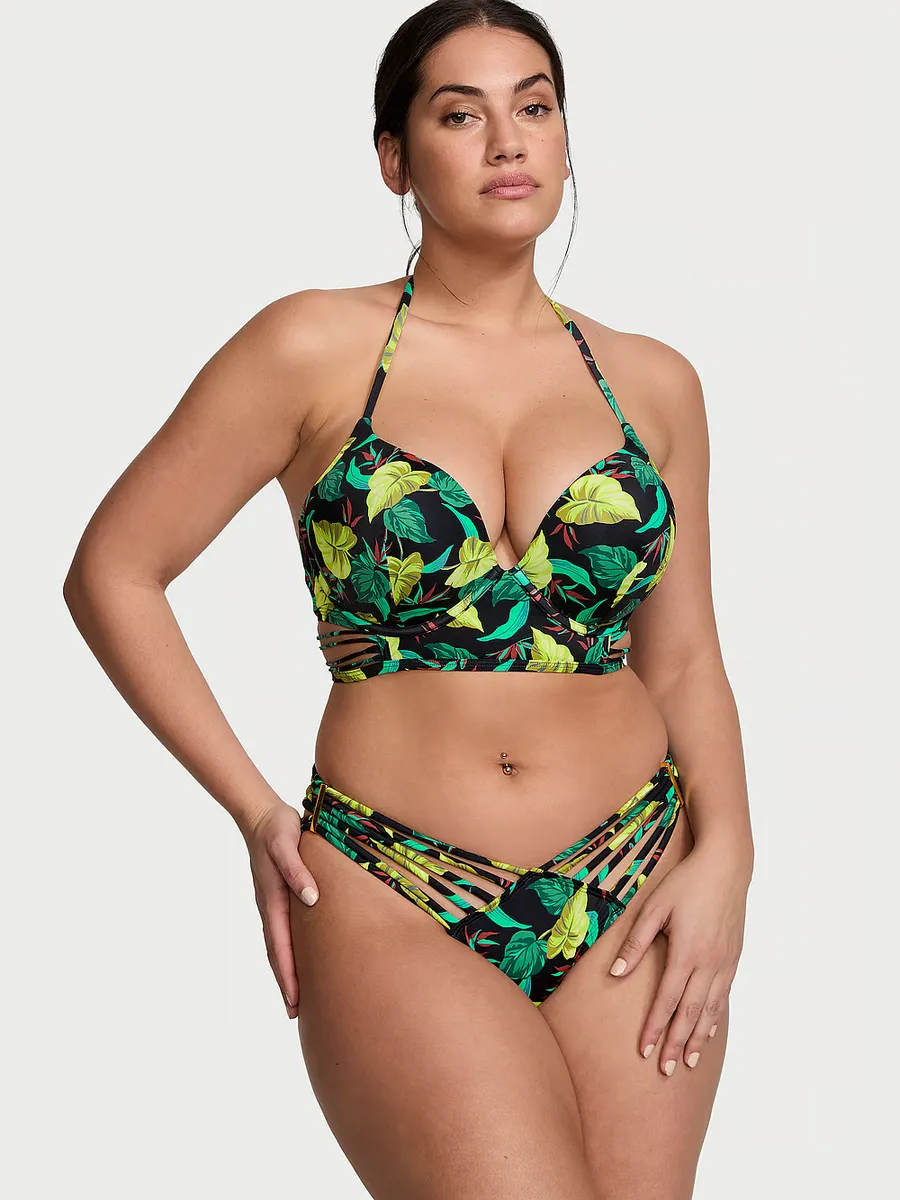 VS Archives Swim Bombshell Удлиненный бикини-топ с эффектом пуш-ап Victoria'S Secret Swim, цвет Vintage Leaves
VS Archives Swim Bombshell Удлиненный бикини-топ с эффектом пуш-ап Victoria'S Secret Swim, цвет Vintage Leaves