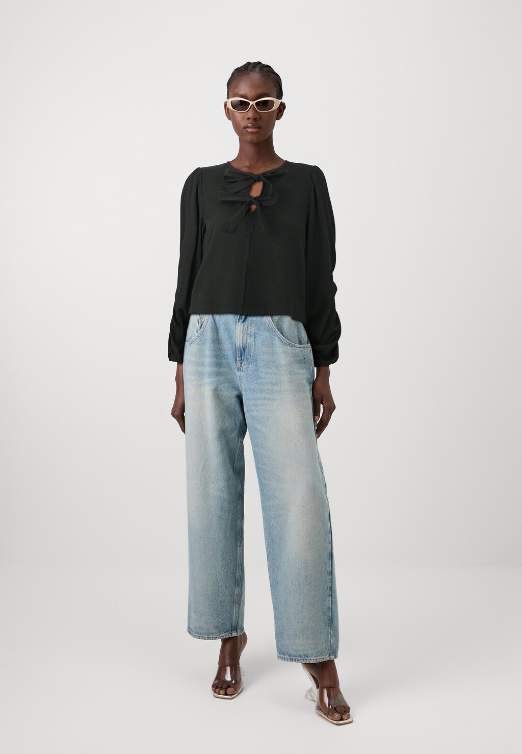 Топ с длинными рукавами PCABINE ONECK TIE Pieces, черный
Топ с длинными рукавами PCABINE ONECK TIE Pieces, черный