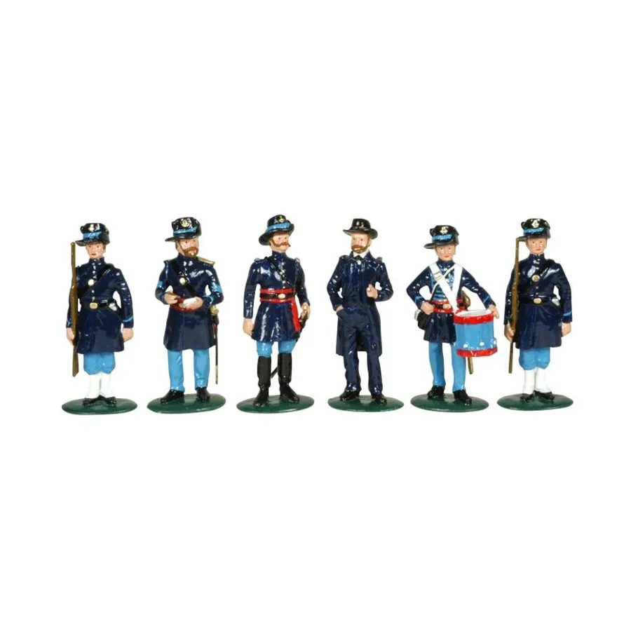 Рождественский набор 2008 г. — Железная бригада армии Союза, Historical Miniatures (Tradition of London) (54mm)
Рождественский набор 2008 г. — Железная бригада армии Союза, Historical Miniatures (Tradition of London) (54mm)