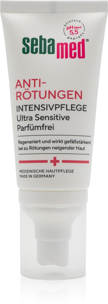 Глубоко восстанавливающий крем Anti-Redness для чувствительной и покрасневшей кожи Sebamed, 50 мл
Глубоко восстанавливающий крем Anti-Redness для чувствительной и покрасневшей кожи Sebamed, 50 мл