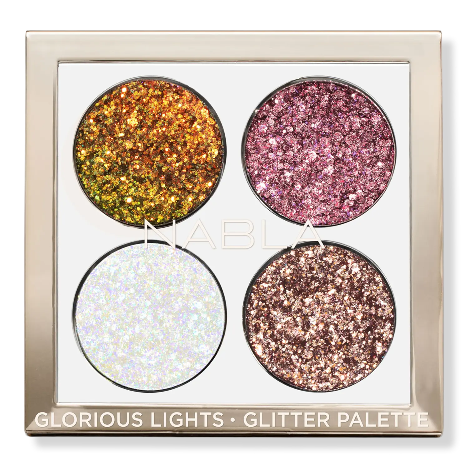 Тени для век Glorious Lights Glitter Palette NABLA
Тени для век Glorious Lights Glitter Palette NABLA