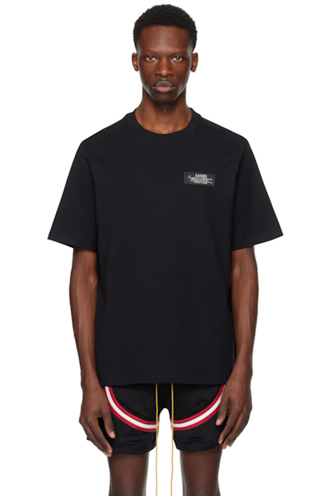 Черная футболка «AMIRI Spirit»
Черная футболка «AMIRI Spirit»