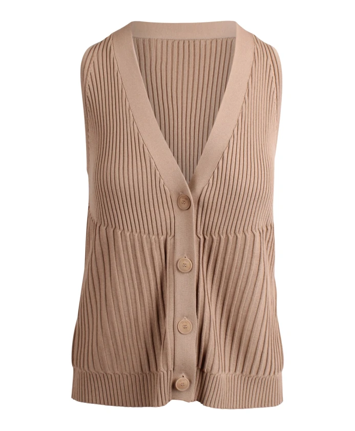 Жилет Bimba rib Max Mara, бежевый
Жилет Bimba rib Max Mara, бежевый