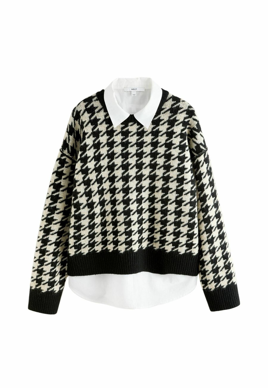 Джемпер Next Jumper, Mono Houndstooth/Black
Джемпер Next Jumper, Mono Houndstooth/Black