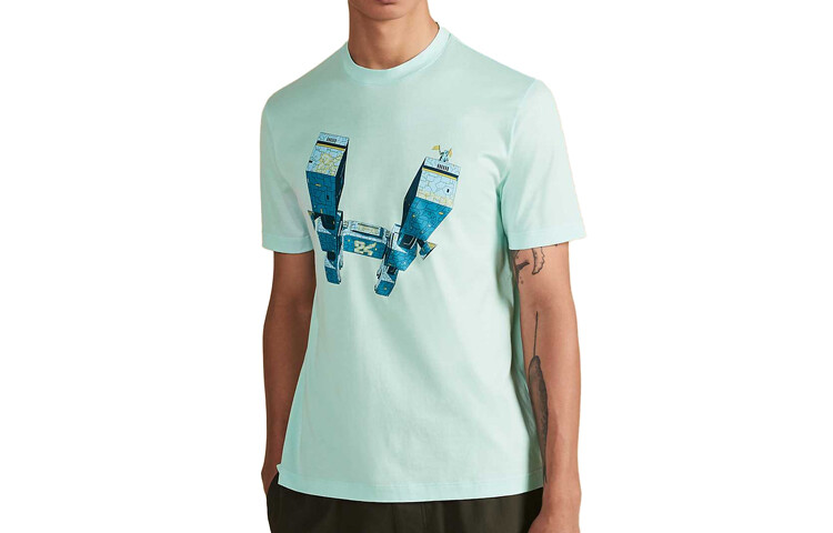 Футболка мужская светло-зеленая Hermes, светло-зеленый
Футболка мужская светло-зеленая Hermes, светло-зеленый