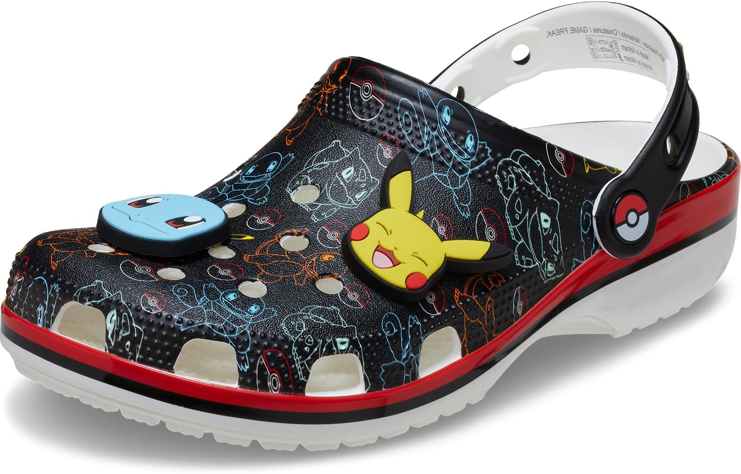 Кроксы унисекс для взрослых Classic Pokemon, сабо для мужчин и женщин Crocs, Pikachu & Friends
Кроксы унисекс для взрослых Classic Pokemon, сабо для мужчин и женщин Crocs, Pikachu & Friends
