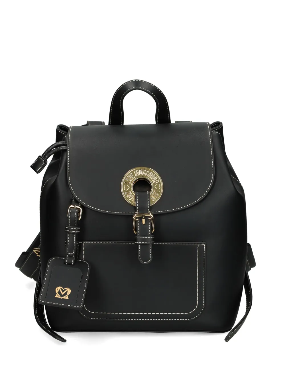 Рюкзак с гравированным логотипом Love Moschino, черный
Рюкзак с гравированным логотипом Love Moschino, черный