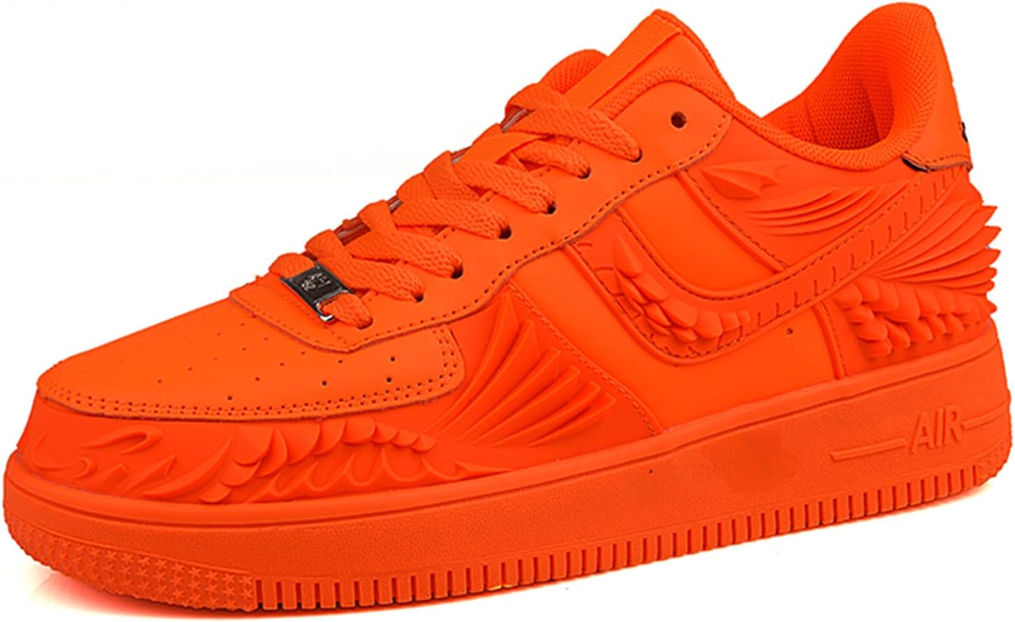 Мужские кроссовки из искусственной кожи PU, модные обувь для скейтбординга с 3D текстурированным узором, шнуровкой, спортивные повседневные обувь Dacnakby, оранжевый
Мужские кроссовки из искусственной кожи PU, модные обувь для скейтбординга с 3D текстурированным узором, шнуровкой, спортивные повседневные обувь Dacnakby, оранжевый