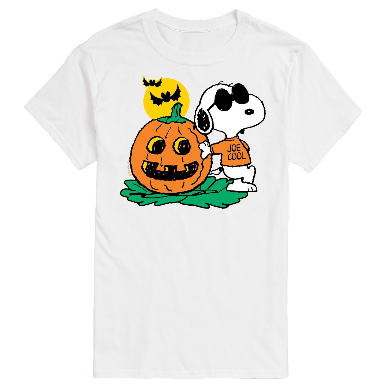 Футболка Big & Tall Peanuts Joe Cool с тыквой Licensed Character, белый
Футболка Big & Tall Peanuts Joe Cool с тыквой Licensed Character, белый