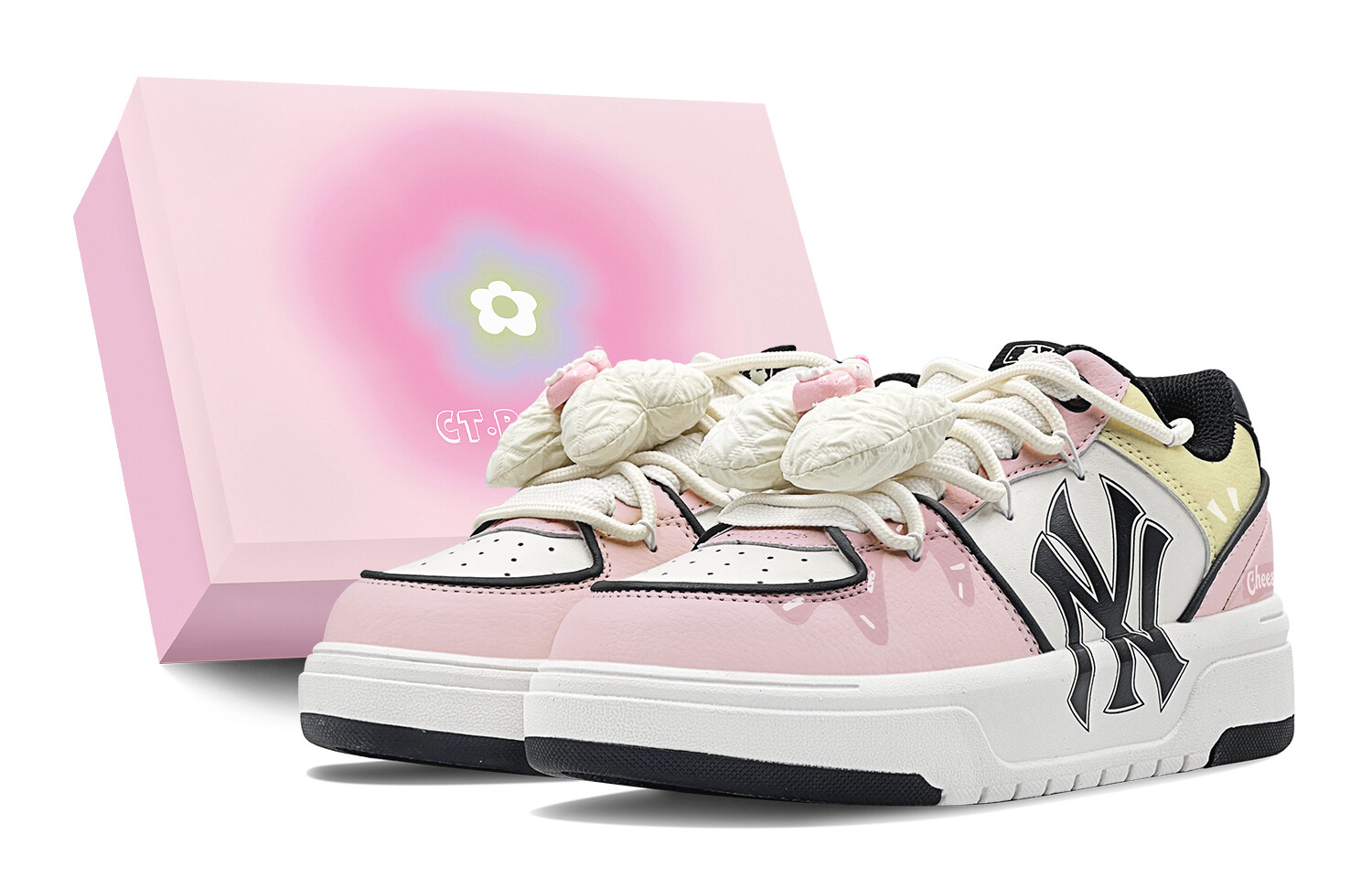 Кроссовки MLB Chunky Liner Skateboarding Shoes Unisex Low-top Pink/white, розовый
Кроссовки MLB Chunky Liner Skateboarding Shoes Unisex Low-top Pink/white, розовый