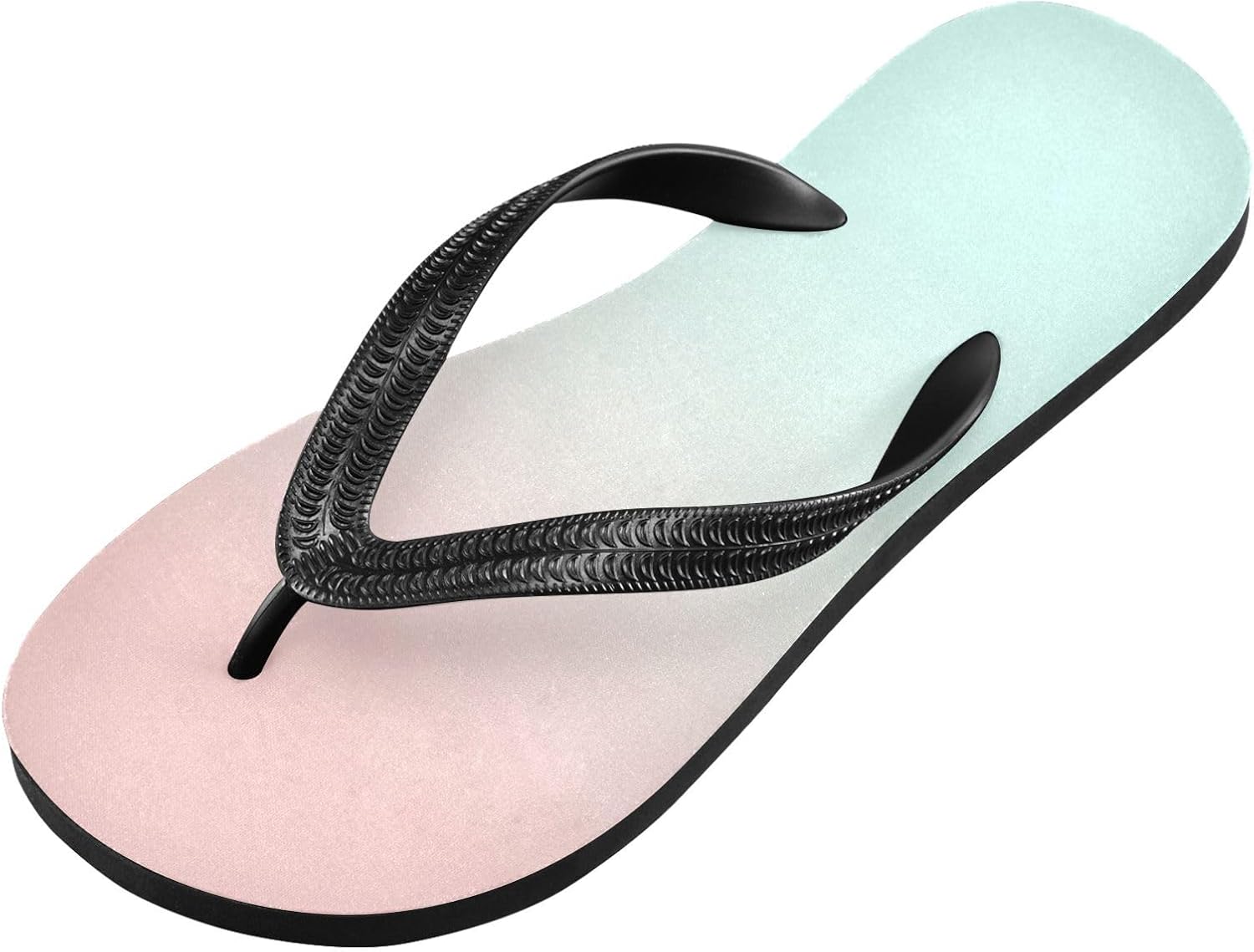 Женские и мужские пляжные шлепанцы с градиентом от зеленого до розового, резиновые, с нескользящей подошвой, летние тапочки для душа и прогулок Sinestour
Женские и мужские пляжные шлепанцы с градиентом от зеленого до розового, резиновые, с нескользящей подошвой, летние тапочки для душа и прогулок Sinestour