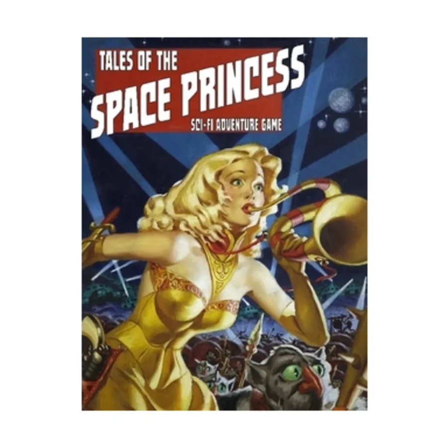 Tales of the Space Princess, мягкая обложка 
Tales of the Space Princess, мягкая обложка