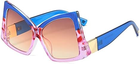 Солнцезащитные очки неправильной квадратной формы 2026 года для женщин, двухцветная оправа, «кошачий глаз», женские солнцезащитные очки с защитой от УФ-излучения UV400 MTZJH, Blue
Солнцезащитные очки неправильной квадратной формы 2026 года для женщин, двухцветная оправа, «кошачий глаз», женские солнцезащитные очки с защитой от УФ-излучения UV400 MTZJH, Blue