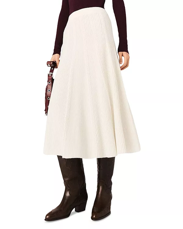 Вязаная макси-юбка Maje, белый
Вязаная макси-юбка Maje, белый