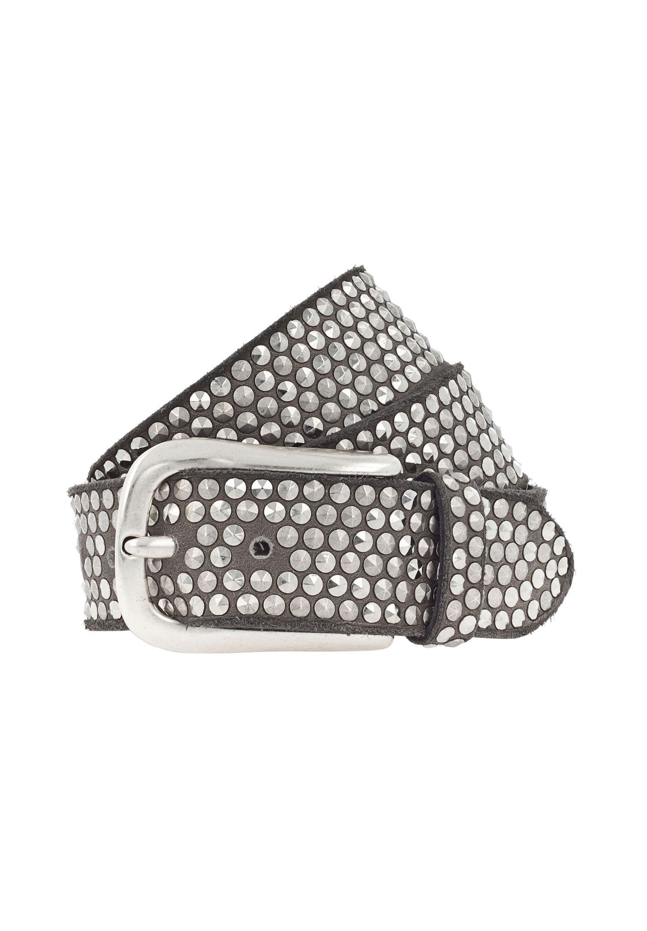 Ремень с шипами I кожаный B.BELT, серо-коричневый
Ремень с шипами I кожаный B.BELT, серо-коричневый