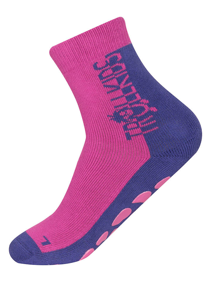 Trollkids Противоскользящие детские носки розового цвета
Trollkids Противоскользящие детские носки розового цвета