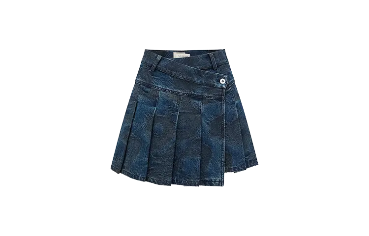 Feng Chen Wang Джинсовая короткая юбка женская синяя
Feng Chen Wang Джинсовая короткая юбка женская синяя