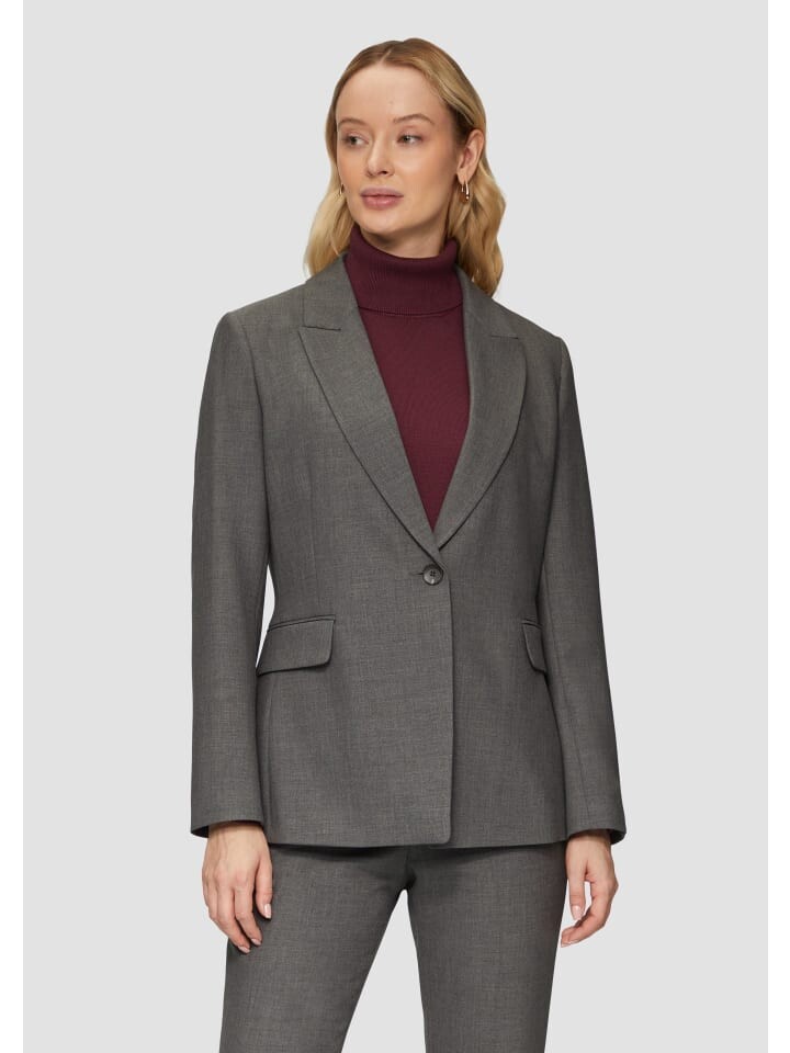 Блейзер sOliver BLACK LABEL langarm, серый
Блейзер sOliver BLACK LABEL langarm, серый