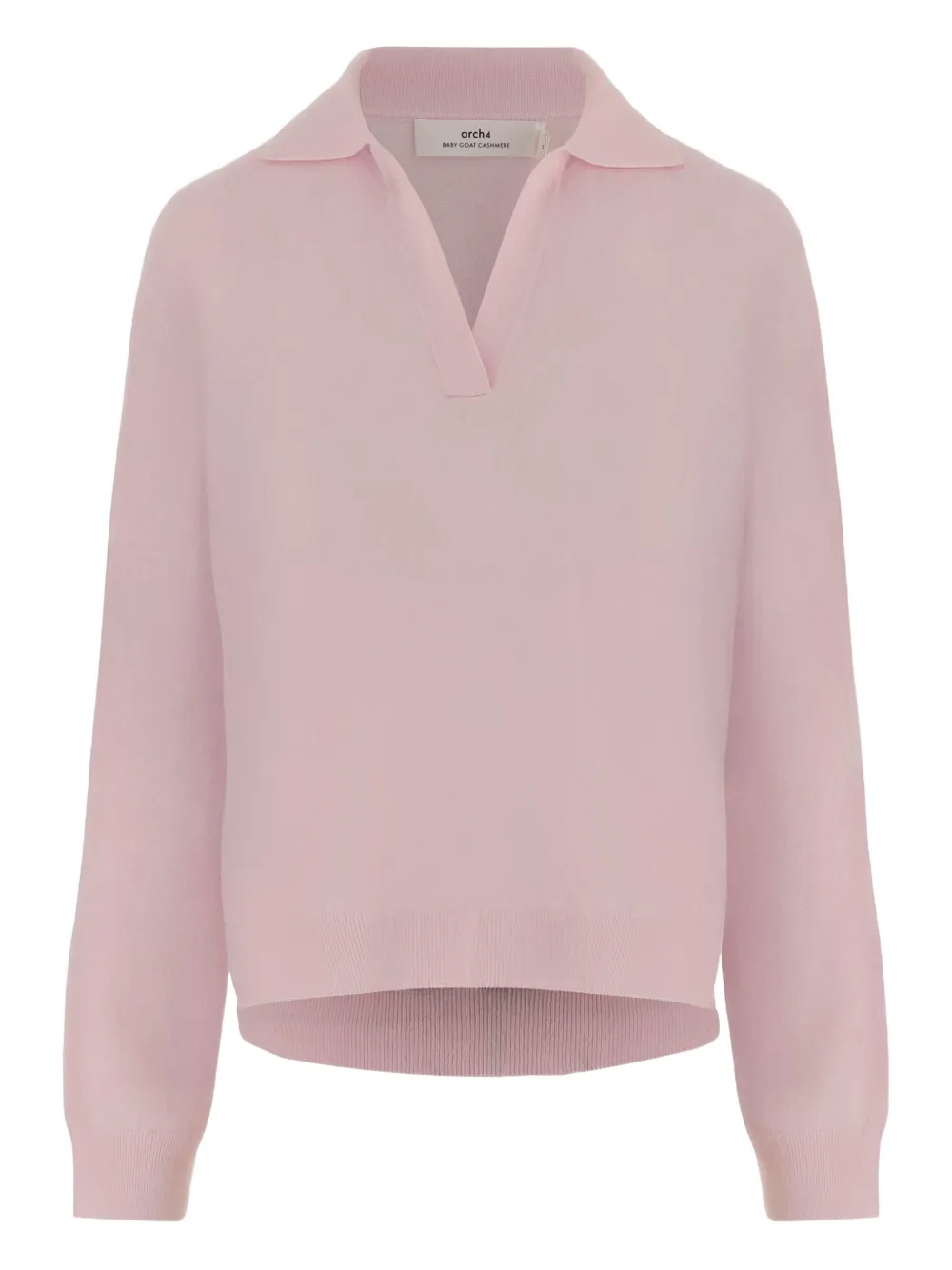 Свитер с V-образным вырезом Arch4, розовый
Свитер с V-образным вырезом Arch4, розовый
