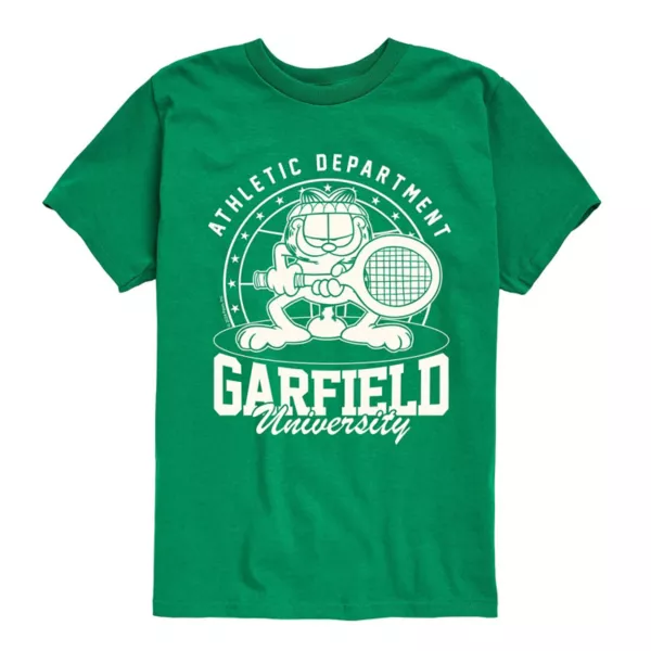 Футболка с рисунком теннисного клуба Гарфилдского университета для мальчиков 8-20 лет Licensed Character, зеленый
Футболка с рисунком теннисного клуба Гарфилдского университета для мальчиков 8-20 лет Licensed Character, зеленый