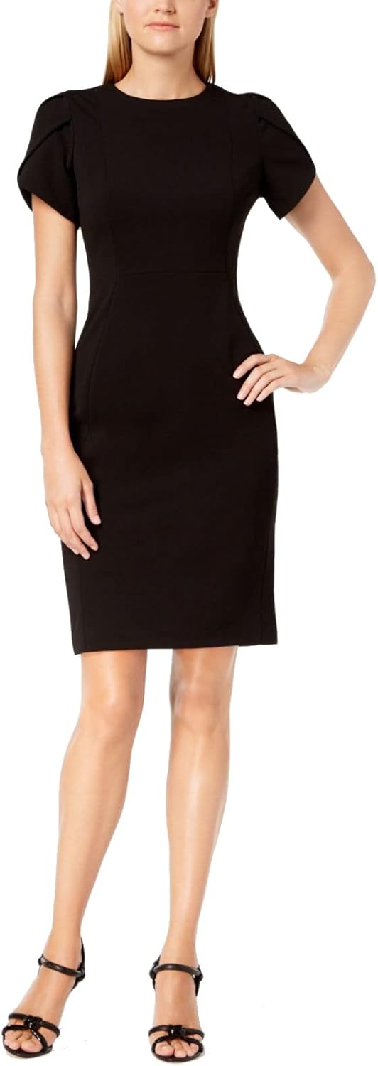 Женское платье-футляр Calvin Klein Petite Tulip с рукавами и швами, Black
Женское платье-футляр Calvin Klein Petite Tulip с рукавами и швами, Black