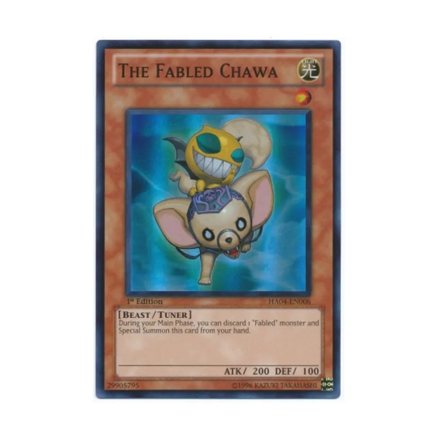 CCG Легендарная Чава (Супер Редкая), Yu-Gi-Oh - Hidden Arsenal 4 - Singles
CCG Легендарная Чава (Супер Редкая), Yu-Gi-Oh - Hidden Arsenal 4 - Singles