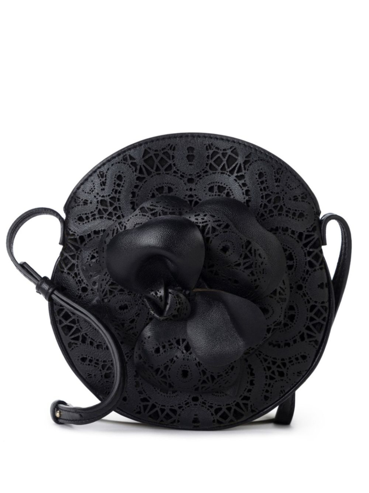 Elisabetta Franchi сумка на плечо с вышивкой, черный 
Elisabetta Franchi сумка на плечо с вышивкой, черный