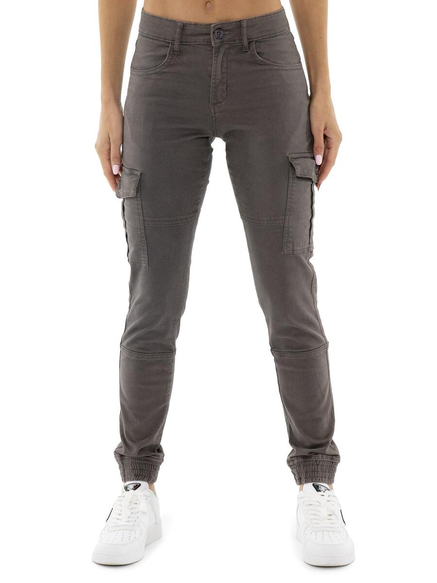 LEONE 1947 APPAREL Женские брюки-карго Black Ring
LEONE 1947 APPAREL Женские брюки-карго Black Ring