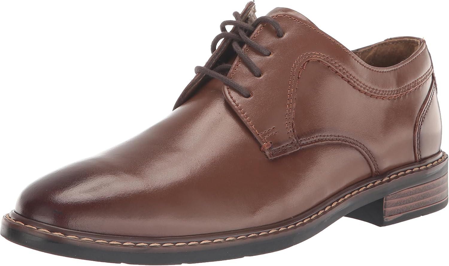 Мужские кожаные туфли Nunn Bush Hayden с открытым носком и шнуровкой, Cognac
Мужские кожаные туфли Nunn Bush Hayden с открытым носком и шнуровкой, Cognac