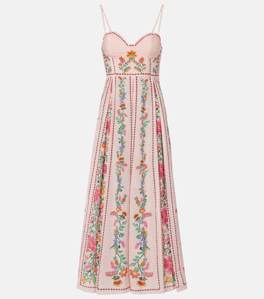 Макси-платье из хлопковой смеси с цветочным принтом Farm Rio, Delicate Forest Pink
Макси-платье из хлопковой смеси с цветочным принтом Farm Rio, Delicate Forest Pink